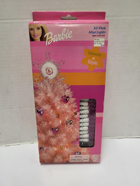 Pink Barbie String Lights