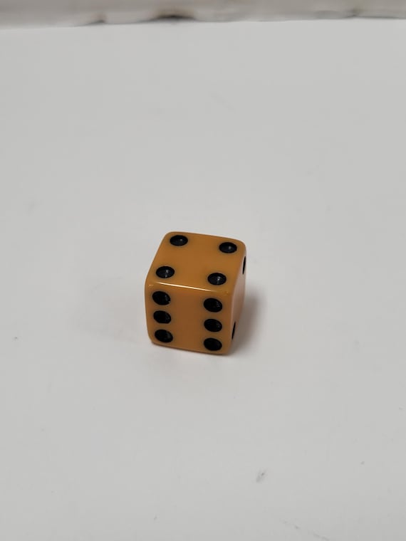 Orange Bakelite Die