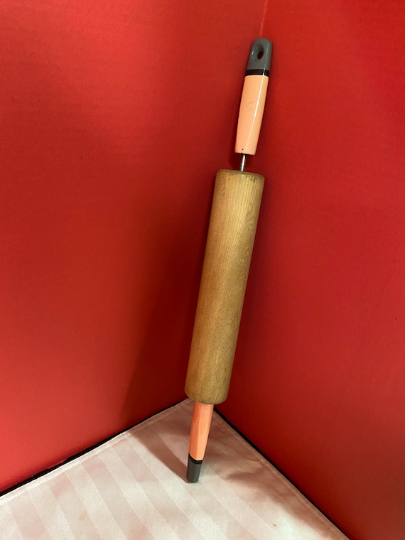 Pink Handle Rolling Pin