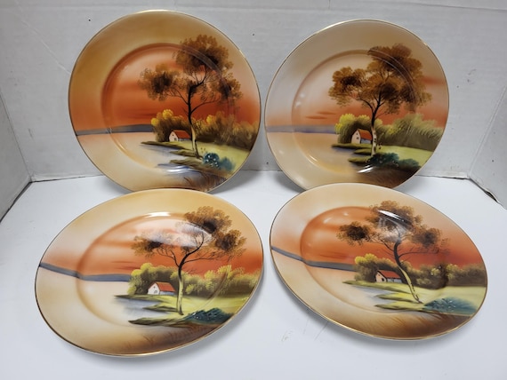 Noritake Hand Painted Plates