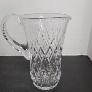 Cut Crystal Water Pitcher