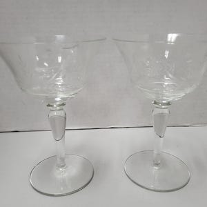 Princess House Crystal Goblets