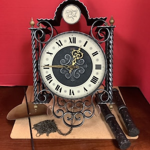 Tempus Fugit Wall Clock