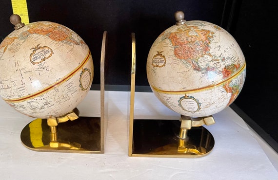 Globe Bookends