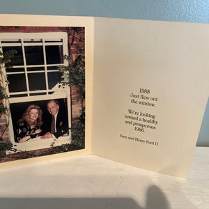 Henry Ford II Weihnachtskarte