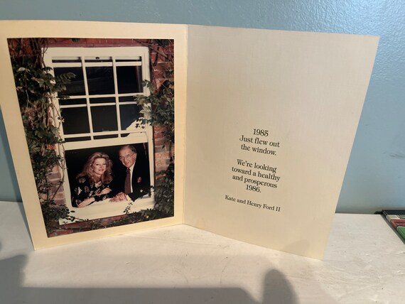 Henry Ford II Christmas Card