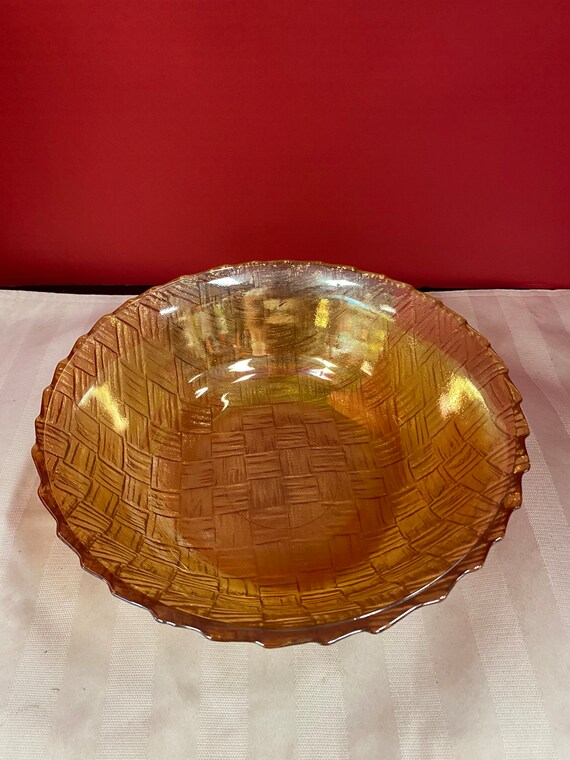 Carnival Glass Bowl