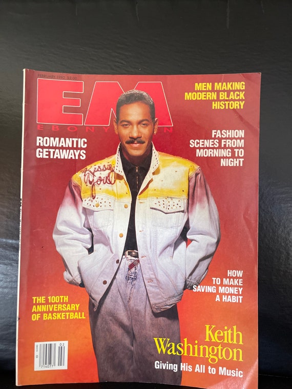 Ebony Magazine Keith Washington - Etsy Hong Kong