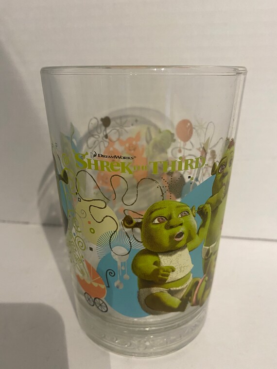 McDonald's Shrek drinking glass