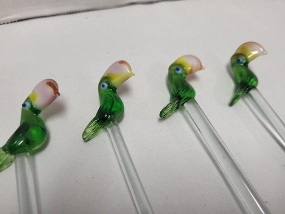 Toucan Swizzle Sticks