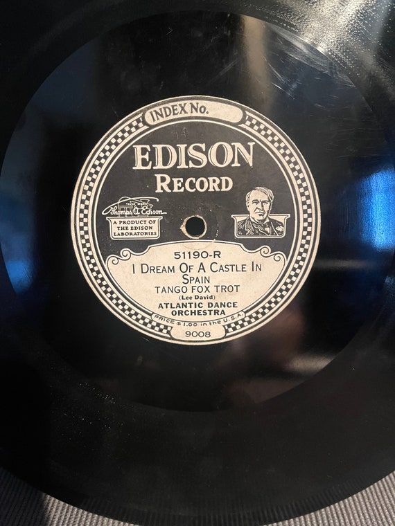 Edison Diamond Disc record Fox Trot