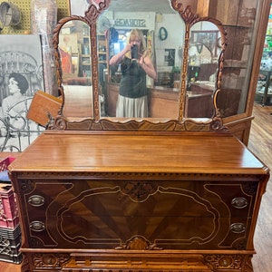Art Deco Dresser with Mirror