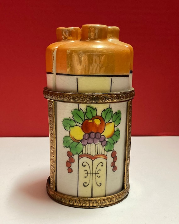 Lusterware Vanity Bottle Set