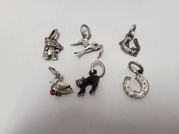 Silver Plated Charms