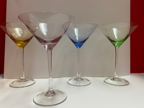 Dot Martini Glasses