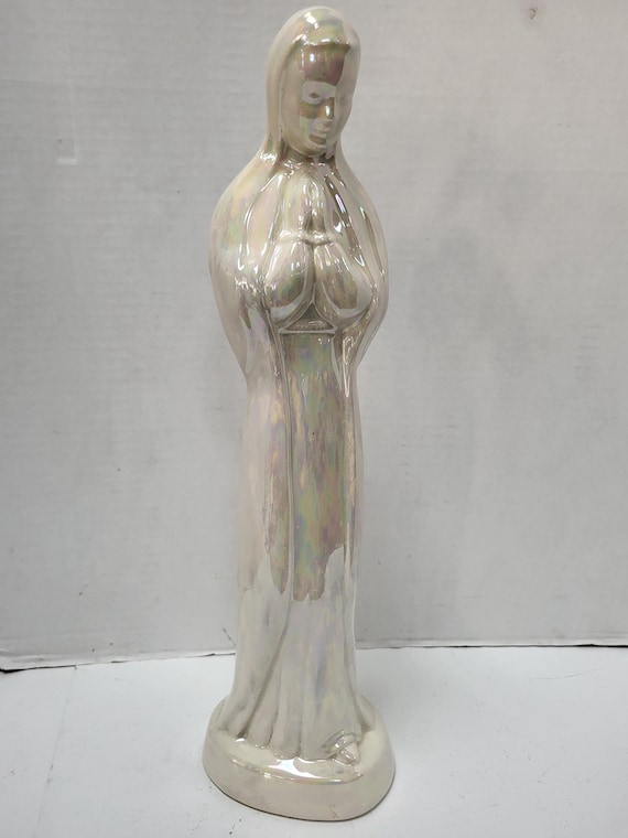 Ceramic Madonna figure