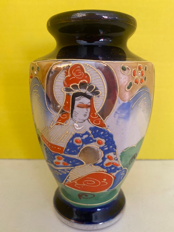 Vintage Satsuma Vase