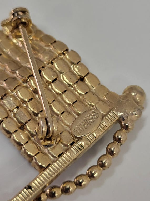 Rhinestone Flag Brooches - image 4