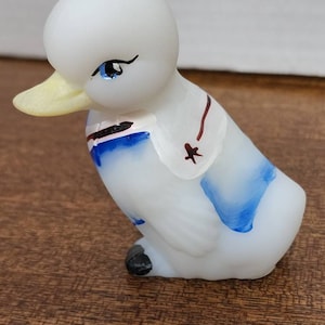 Fenton Duckling Figurine