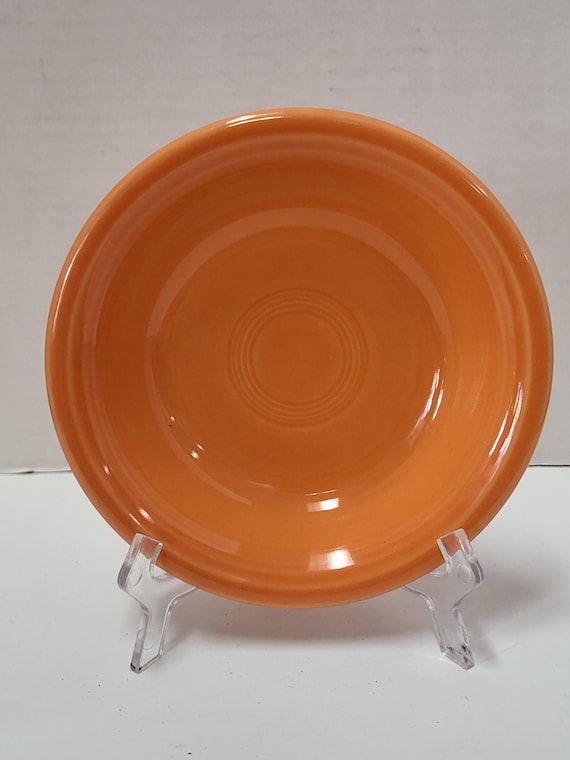 Fiestaware Tangerine Dessert Bowl