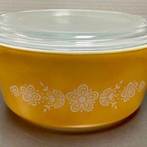 Pyrex Butterfly Gold Butterfly #475
