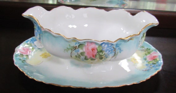 Habsburg China gravy boat