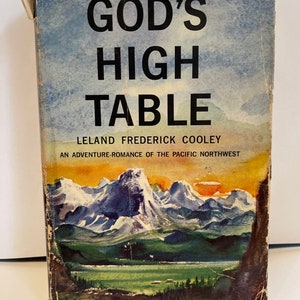 God’s High Table - autographed book