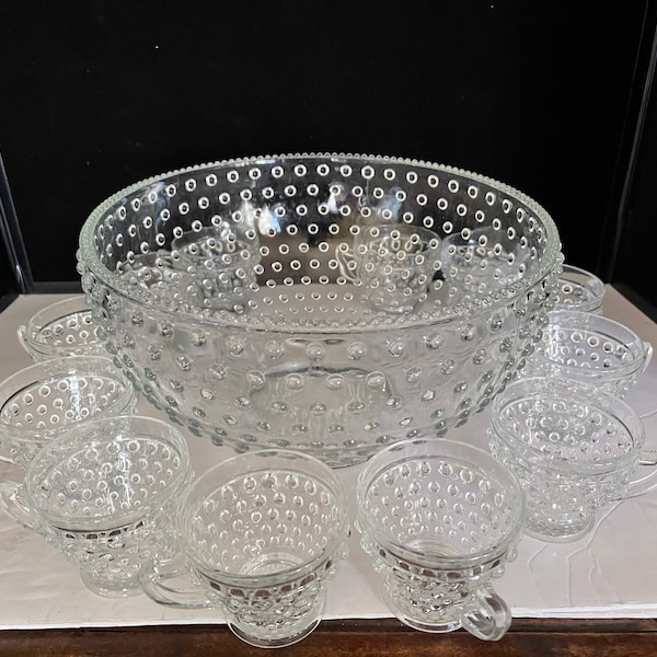 Punch Bowl Set Etsy