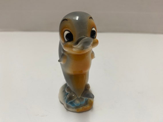 Ceramic Baby Dolphin Figurine