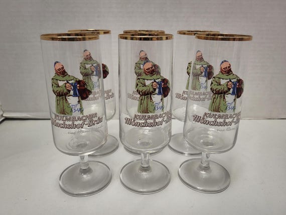 Monchshof Brau Beer Glasses