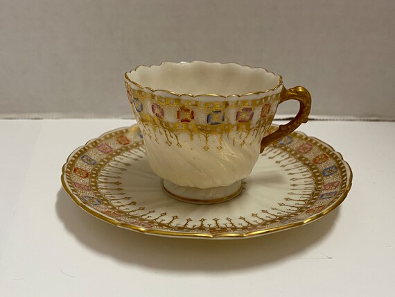 Belleek Demitasse Tea cup and Saucer