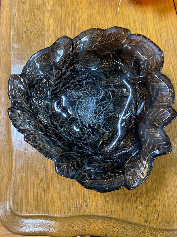 Carnival Glass Candy Dish