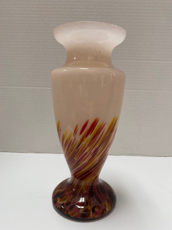 Czechoslovakia Art Glass Vase