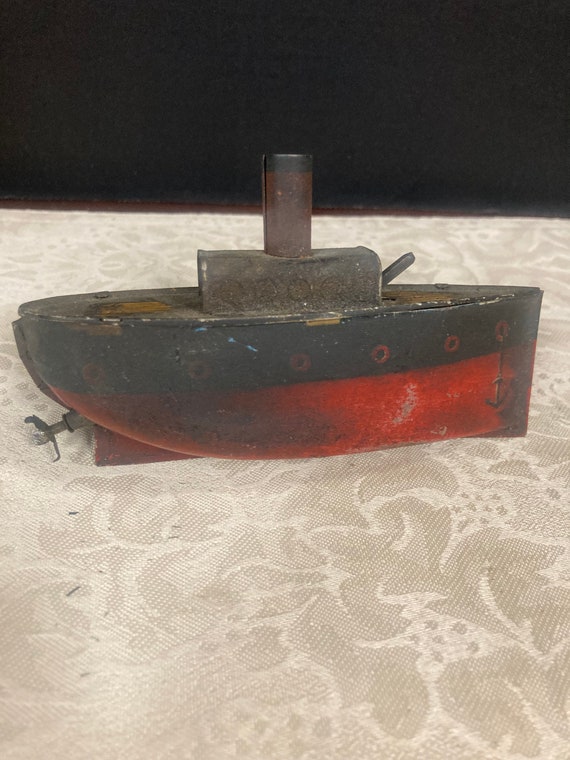 Tin Toy Boat