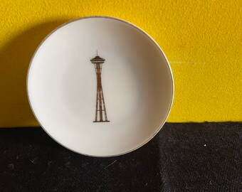 Seattle Space Needle plate