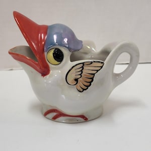 Lusterware Bird Pitcher
