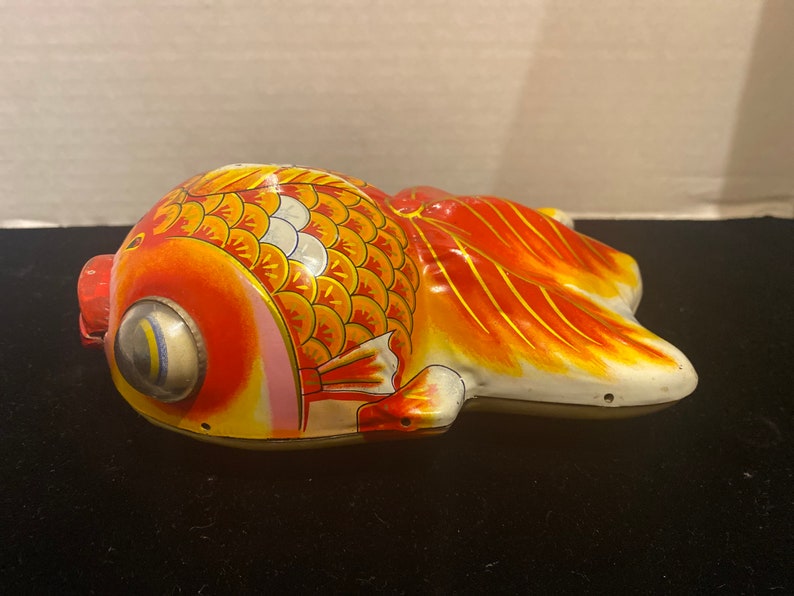 Googly Eye Goldfish Windup Spielzeug Etsy