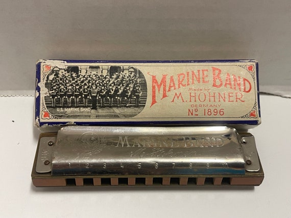 Marine Band Harmonica Made By Hohner