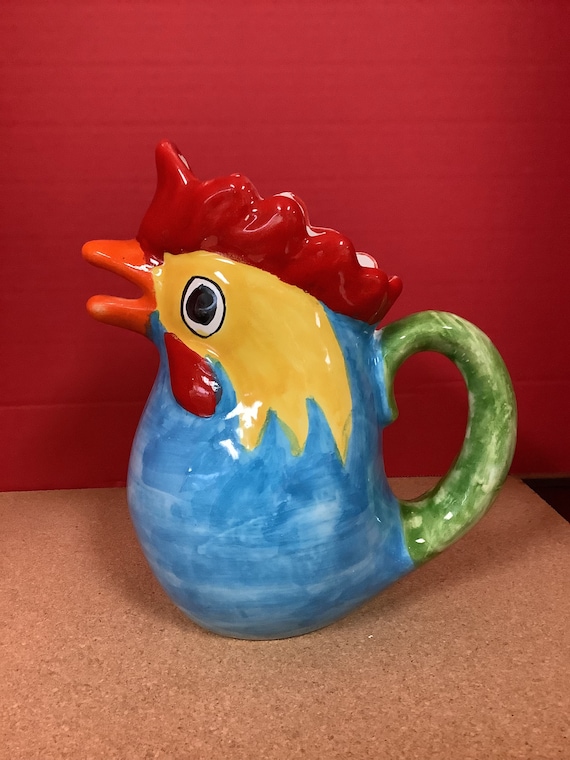 Nino Parrucca Rooster Pitcher