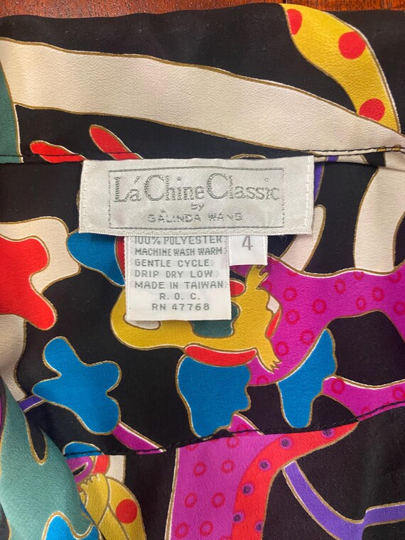 Psychedelic ButtonUp Blouse - image 5