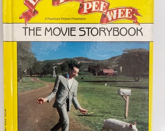 Big Top Pee Wee The Movie Storybook