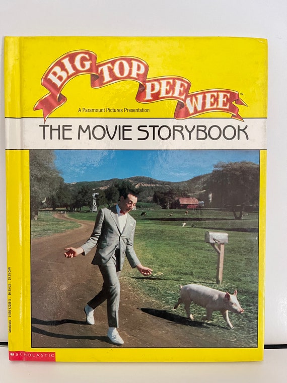 Big Top Pee Wee The Movie Storybook