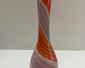 Hand Blown Art Glass Vase