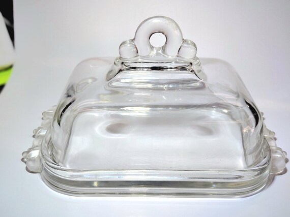 Walther crystal butter dish