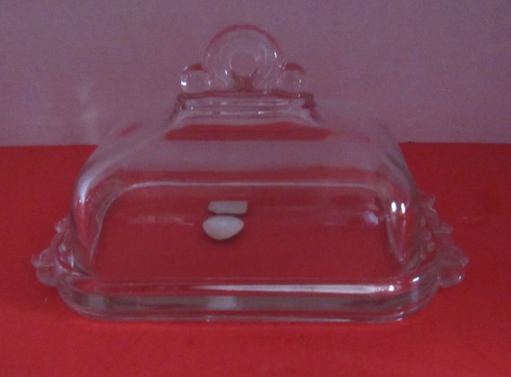 Walther crystal butter dish