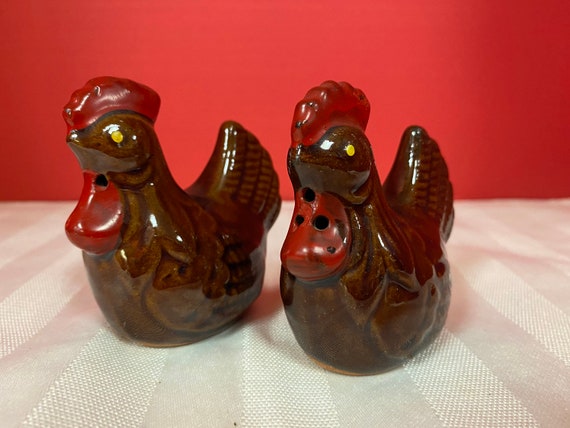 Rooster Salt and Pepper Shakers