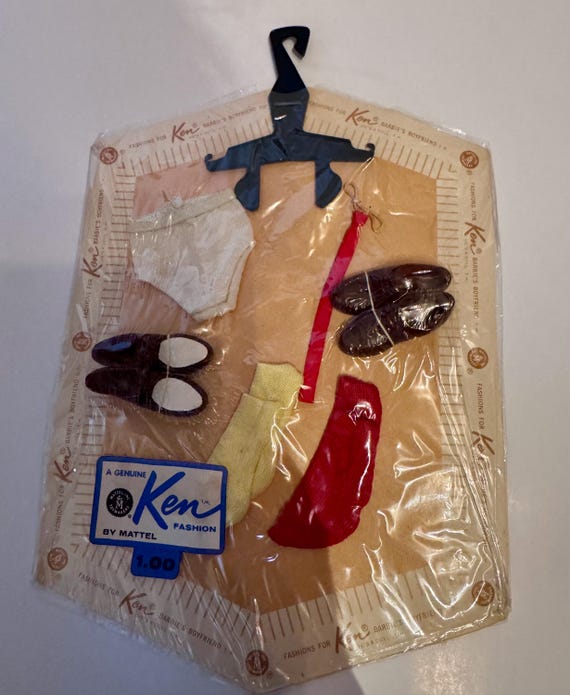Mattel Ken Fashion Accessories set NOS