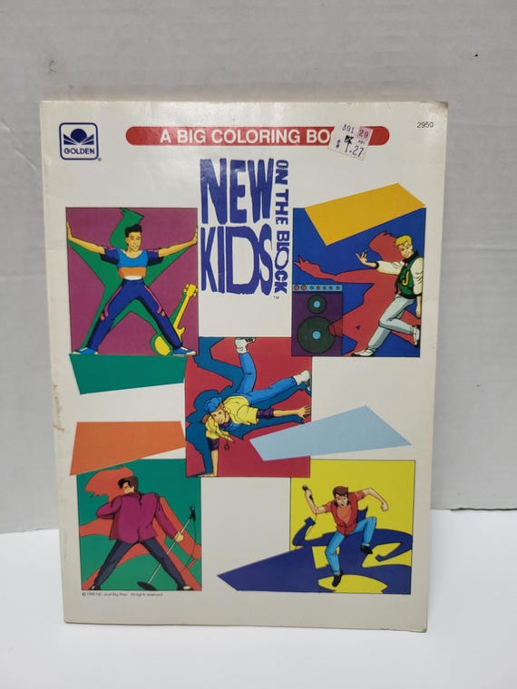 New Kids on the Block Coloring Book