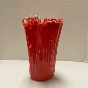 MCM Cased Glass Vase
