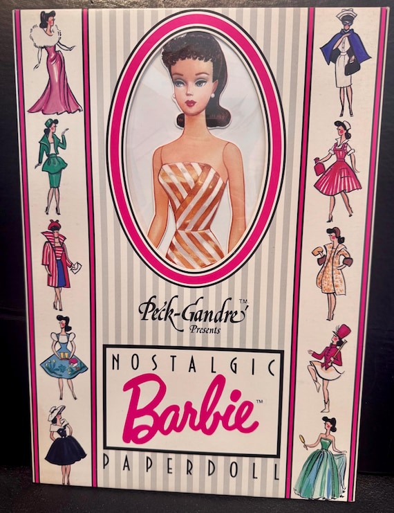 Barbie and Ken Nostalgic paper dolls NOS